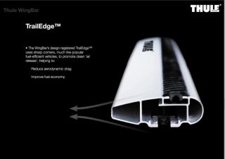 THULE WINGBAR ALU 
relingi tradycyjne